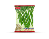 Sardar Grow Seeds French Bean Julie-31 โ Long Green Pods, High Yield Vegetable Seeds