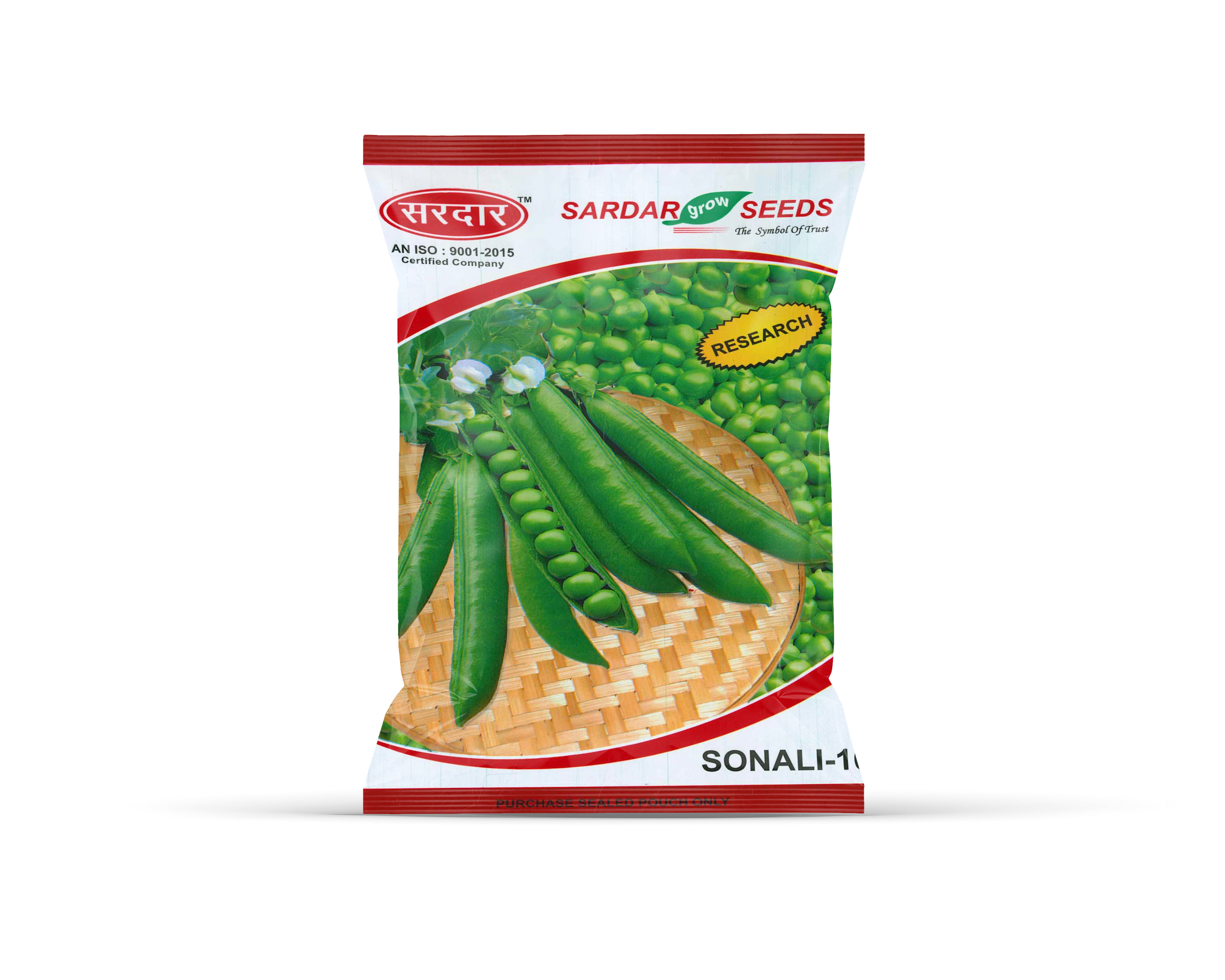 Sardar Grow Seeds Sonali-10 Green Peas Seeds – Fast Growing Vegetable Seeds for Home & Farm Cultivation