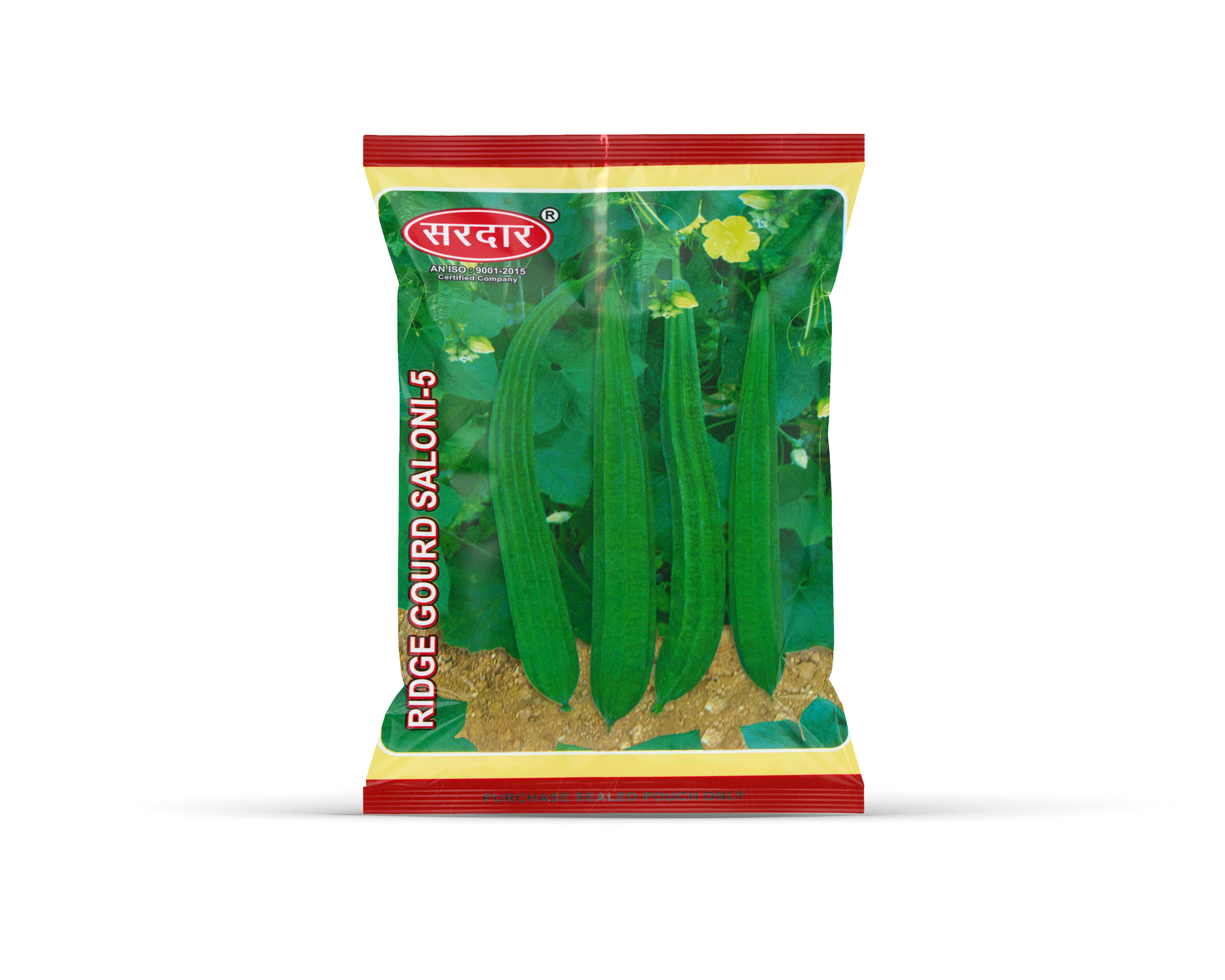 Sardar Grow Seeds Ridge Gourd Saloni-5 – High Yield Hybrid Turai / Tori Seeds