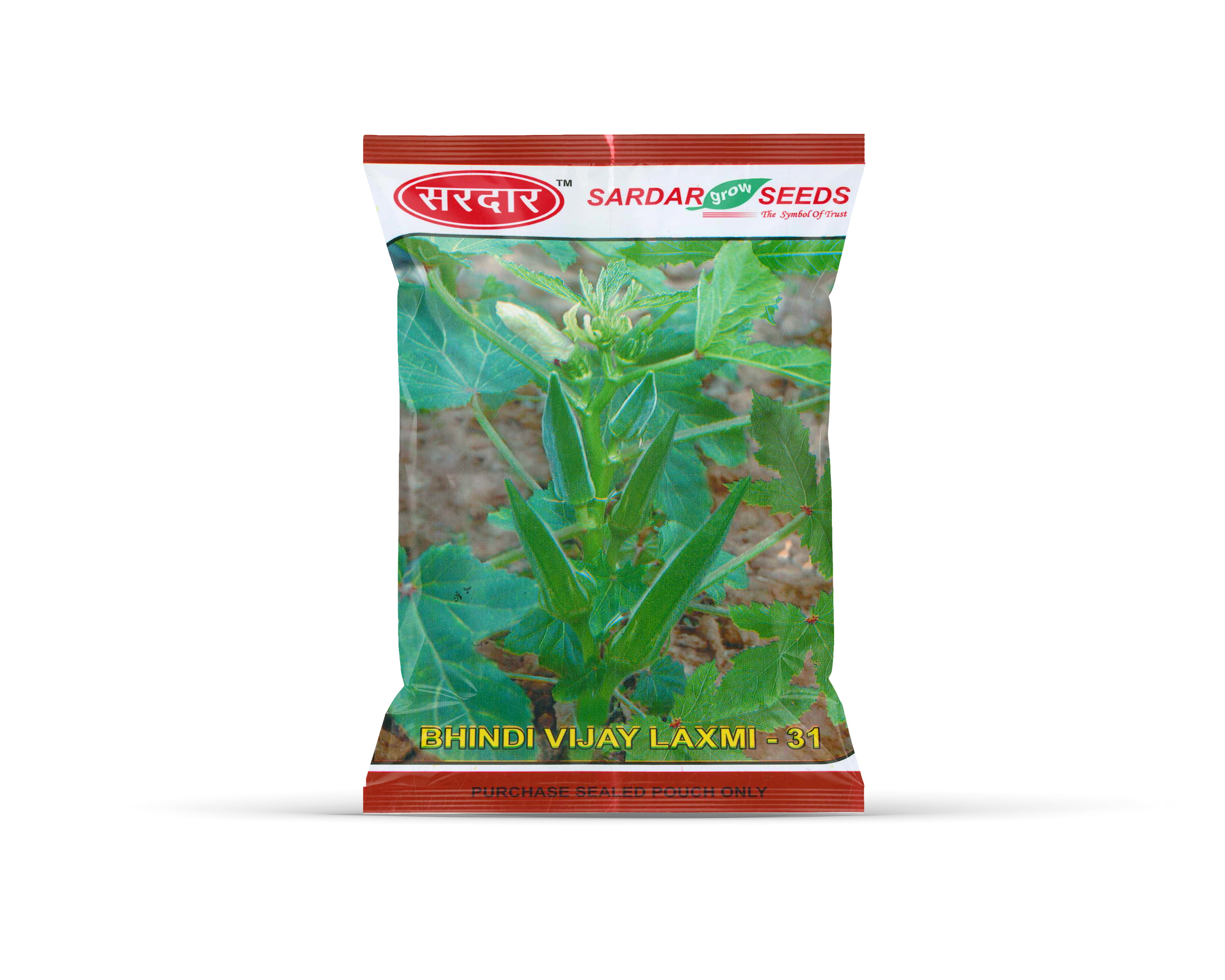 Sardar Grow Seeds Bhindi Vijay Laxmi-31 – High Yield Okra (Lady Finger) Seeds