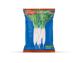 Sardar Grow Seeds Long Chetki Bahar-11 Radish Seeds – High Yield Long White Mooli Variety
