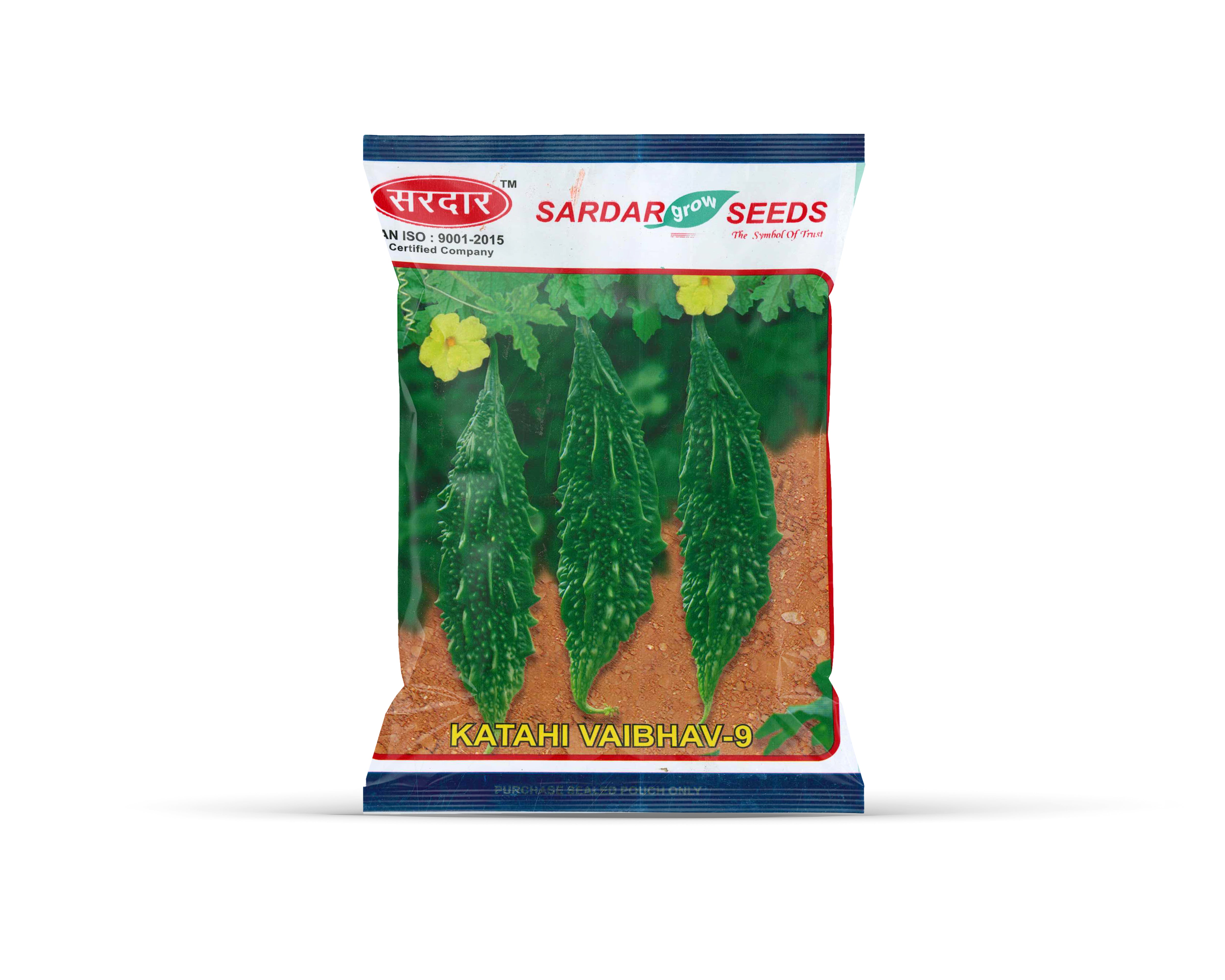 Sardar Grow Seeds Katahi Vaibhav-9 Bitter Gourd (Karela) Seeds – High Yield Hybrid Vegetable Seeds